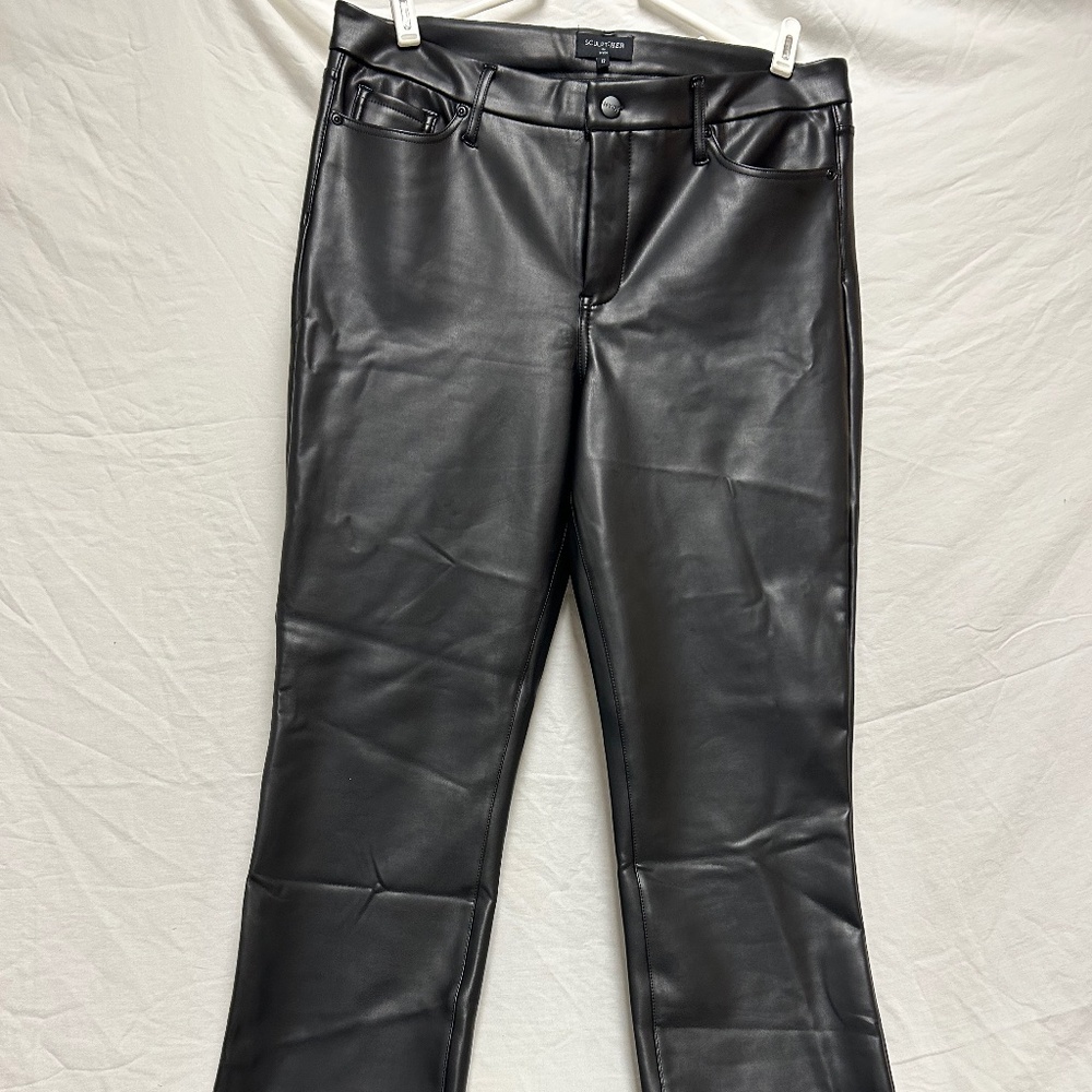 NYDJ Faux-Leather Pants